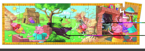 Djeco puzzle Trzy małe świnki Djeco puzzle Trzy małe świnki