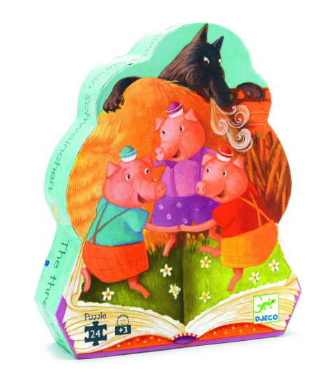 Djeco puzzle Trzy małe świnki Djeco puzzle Trzy małe świnki