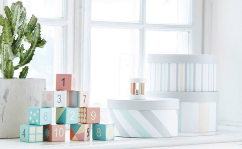 Kids Concept, Klocki drewniane Kids Concept, Klocki drewniane