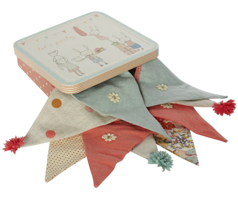 Maileg, Girlanda Pink Maileg, Girlanda Pink