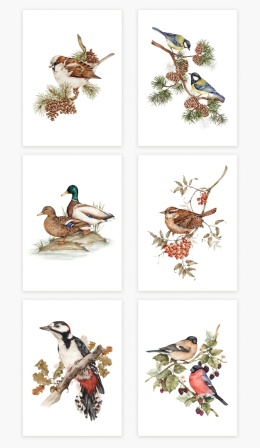 Zestaw mini plakatów II